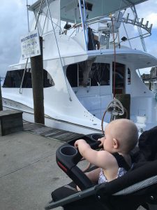 Baby and Sea Creature